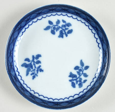 Canton Saucer for Flat Demitasse Cup