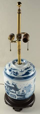 Canton 23" Electric Lamp No Shade