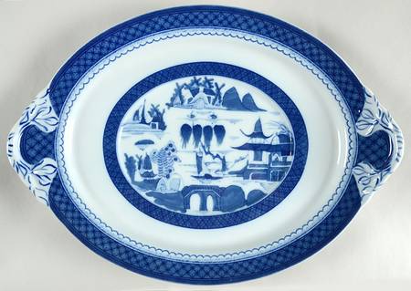 Canton 16" Oval Serving Platter