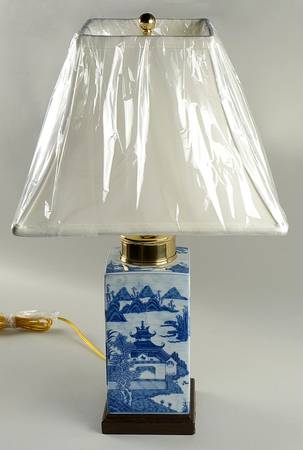 Canton Lamp & Shade