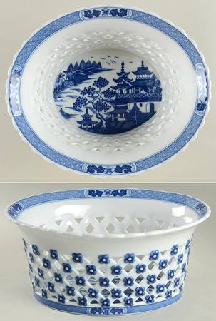 Canton Large Open Weave Basket