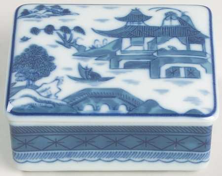 Canton Rectangular Box with Lid