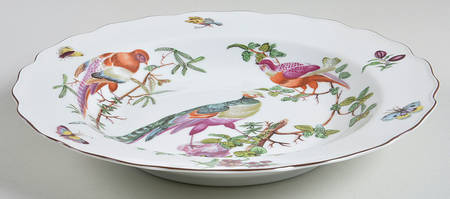Chelsea Birds Large Rim Soup Bowl