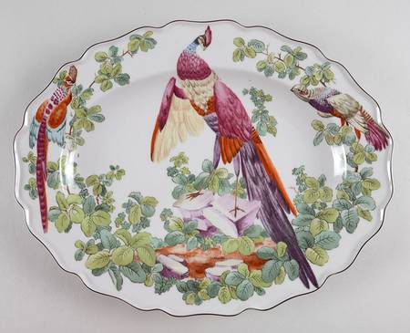 Chelsea Birds 14" Oval Serving Platter