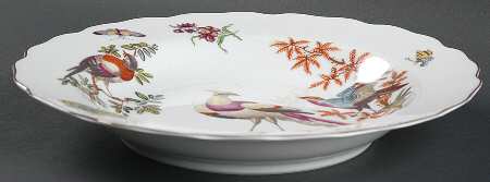 Chelsea Birds Large Rim Soup Bowl