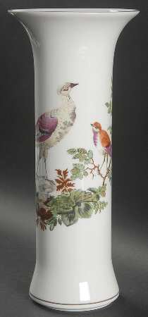 Chelsea Birds 11" Trumpet Vase