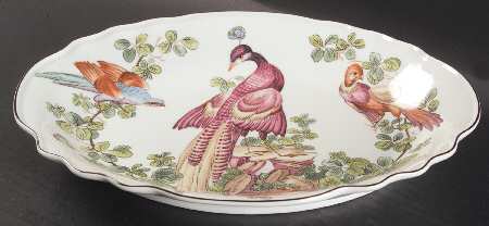 Chelsea Birds 11" Oval Vegetable Bowl