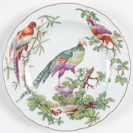Chelsea Birds Salad/Dessert Plate