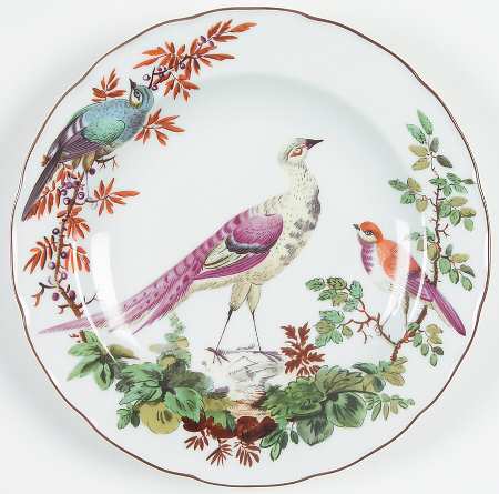 Chelsea Birds Salad/Dessert Plate