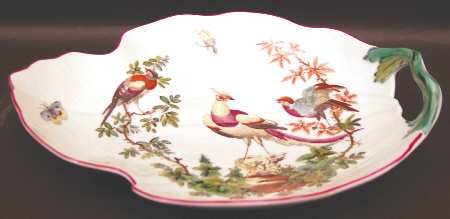 Chelsea Birds 12" Leaf Dish