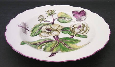 Chelsea Botanical Large Rim Soup Bowl