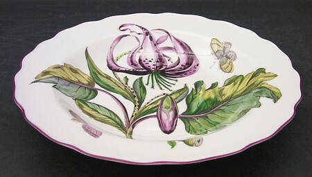 Chelsea Botanical Large Rim Soup Bowl