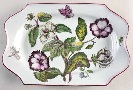 Chelsea Botanical 16" Oval Serving Platter