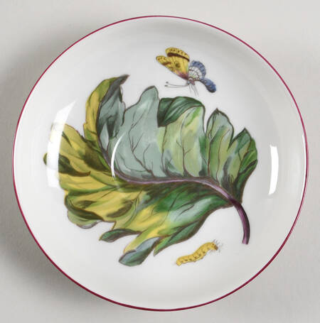 Chelsea Botanical Saucer for Flat Cup