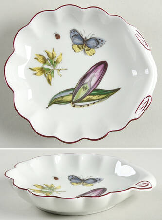 Chelsea Botanical Shell Shaped Dish