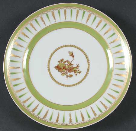 Ching Dynasty Roses Bread & Butter Plate