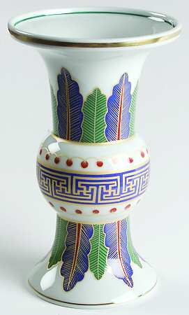 Charleston Feather 6" Vase