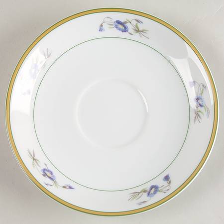 Charleston Flowers Saucer for Breakfast Cup
