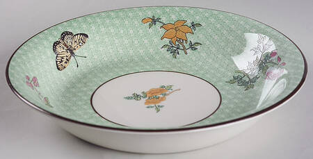 Cornelia Green Coupe Soup Bowl