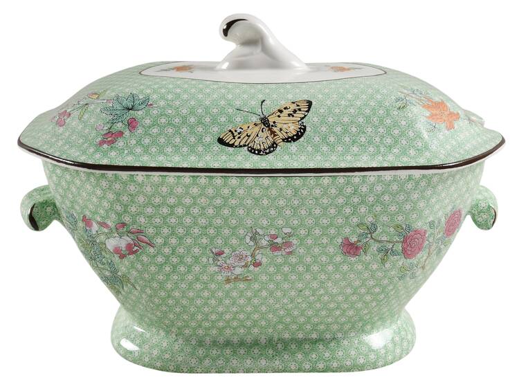 Cornelia Green Tureen &  Lid