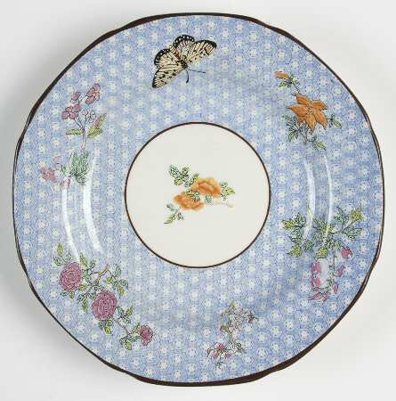 Cornelia Blue Bread & Butter Plate