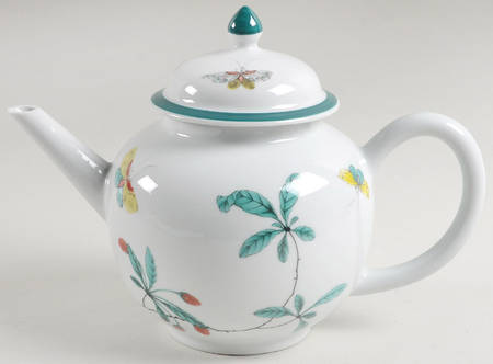 Famille Verte (Green Background) Teapot & Lid