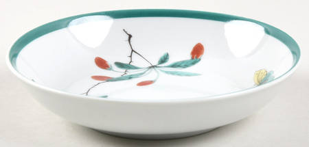 Famille Verte (Green Background) Fruit/Dessert (Sauce) Bowl
