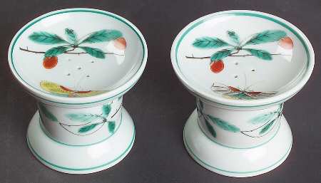 Famille Verte (Green Background) Salt & Pepper Set