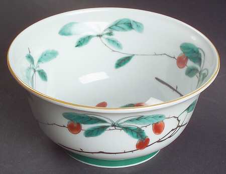 Famille Verte (Green Background) Open Sugar Bowl