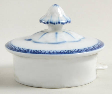 Fitzhugh Blue Lid for Teapot