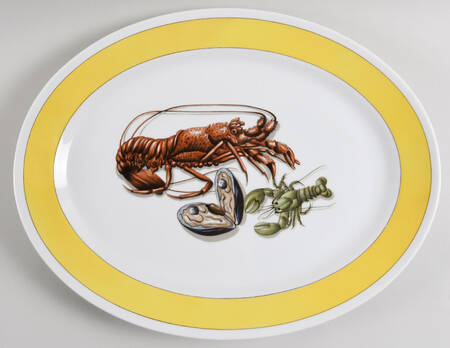 Fruits of The Sea 16" Oval Serving Platter