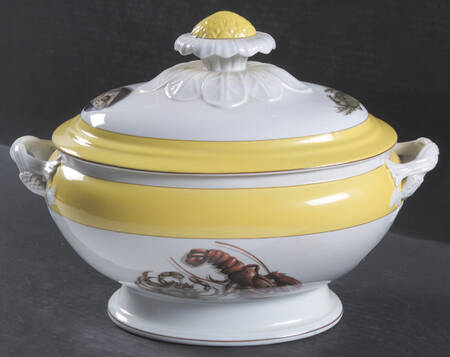 Fruits of The Sea Tureen &  Lid