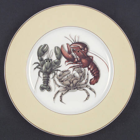 Fruits of The Sea Dinner Plate