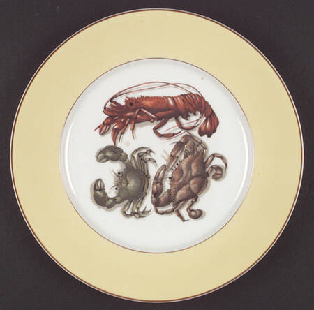 Fruits of The Sea Dinner Plate