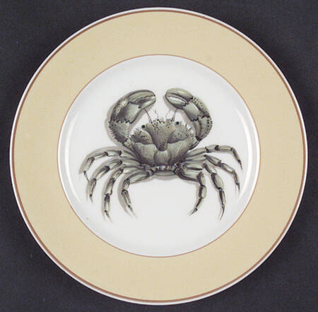 Fruits of The Sea Bread & Butter Plate