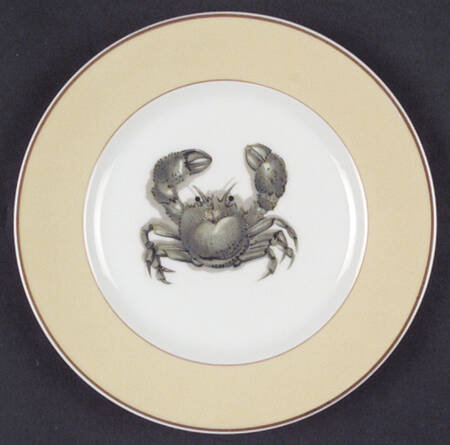 Fruits of The Sea Bread & Butter Plate