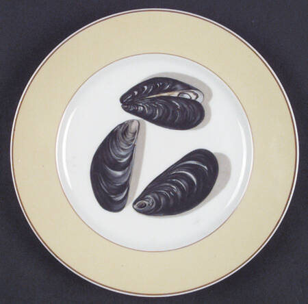 Fruits of The Sea Salad/Dessert Plate