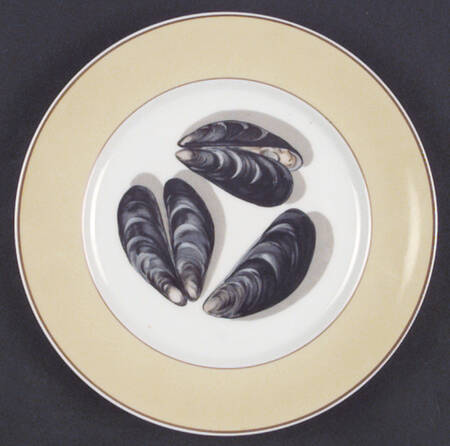Fruits of The Sea Salad/Dessert Plate