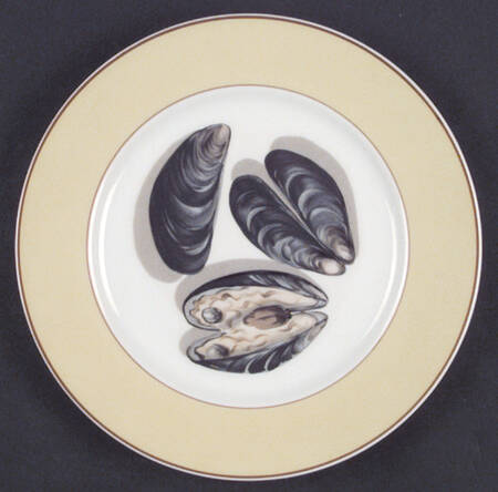 Fruits of The Sea Salad/Dessert Plate