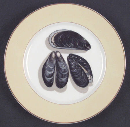 Fruits of The Sea Salad/Dessert Plate