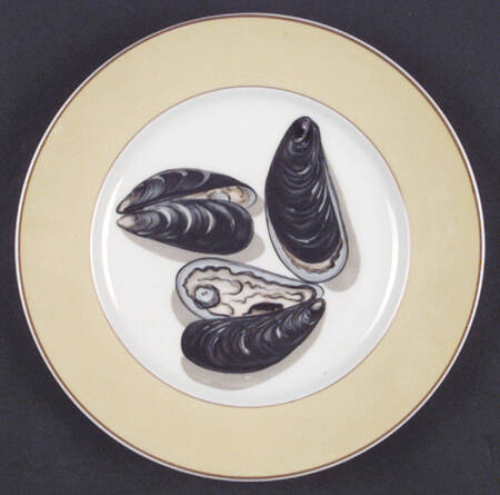 Fruits of The Sea Salad/Dessert Plate
