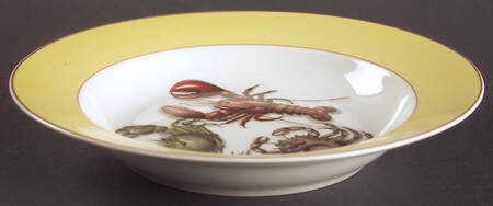 Fruits of The Sea Rim Soup Bowl
