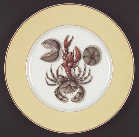 Fruits of The Sea Dinner Plate