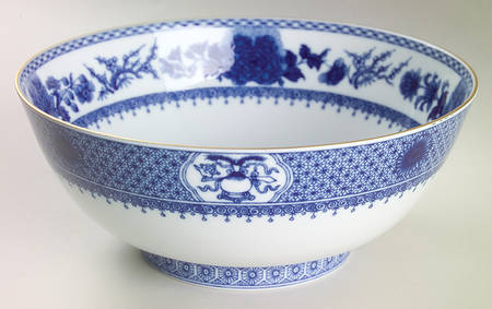 Imperial Blue 9" Salad Serving Bowl