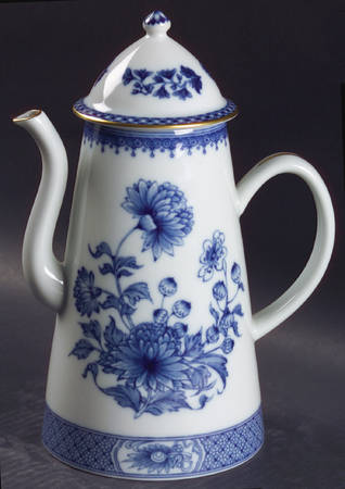 Imperial Blue Coffee Pot & Lid