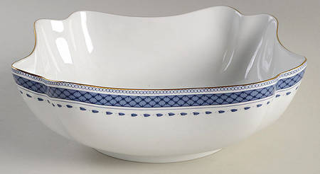 Indigo 9" Square Vegetable Bowl
