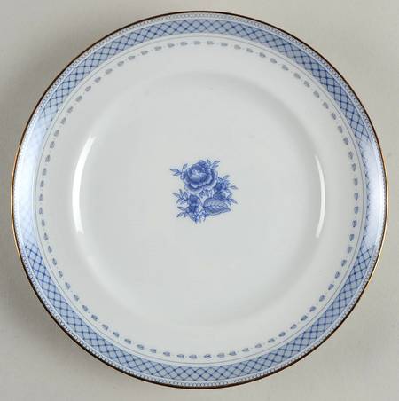 Indigo Salad Plate
