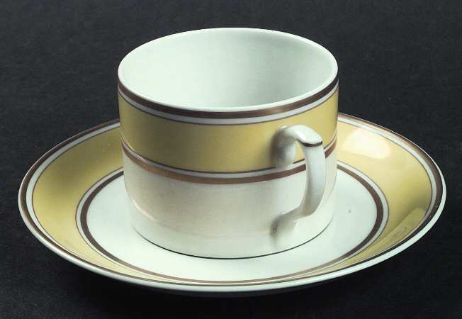 Lisbon Flat Cup & Saucer Set