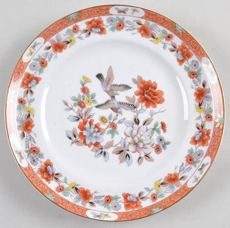 Magnolia & Birds Salad Plate