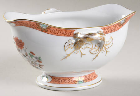 Magnolia & Birds Gravy Boat